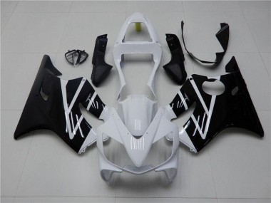 01-03 Weiß Schwarz Honda CBR600 F4i Motorrad Verkleidung