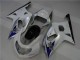 01-03 Weiß Silber Suzuki GSXR 600/750 Motorrad Verkleidung