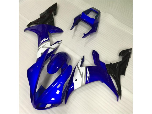 02-03 Blau Weiß Yamaha YZF R1 Motorrad Vollverkleidung 02-03 Blau Weiß Yamaha YZF R1 Motorrad Vollverkleidung