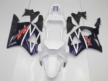 02-03 Dunkel blau Weiß Honda CBR900RR 954 Motorrad Verkleidung