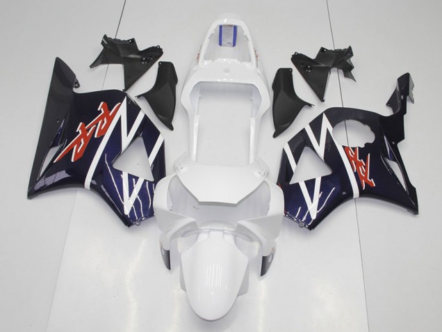 02-03 Dunkel blau Weiß Honda CBR900RR 954 Motorrad Verkleidung 02-03 Dunkel blau Weiß Honda CBR900RR 954 Motorrad Verkleidung