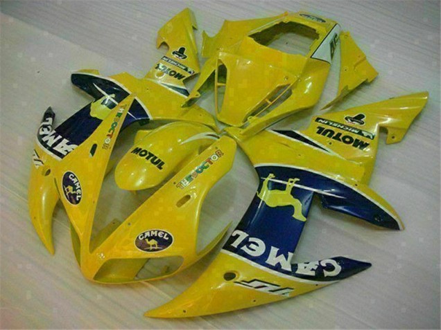 02-03 Gelb Yamaha YZF R1 Motorrad Verkleidung