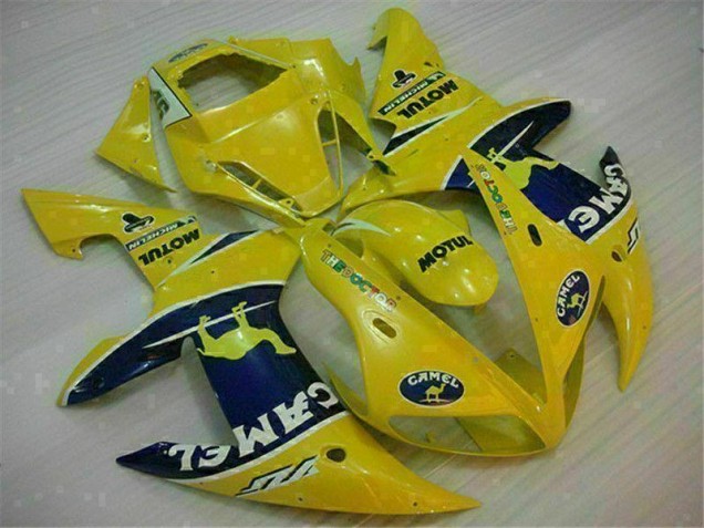 02-03 Gelb Yamaha YZF R1 Motorrad Verkleidung
