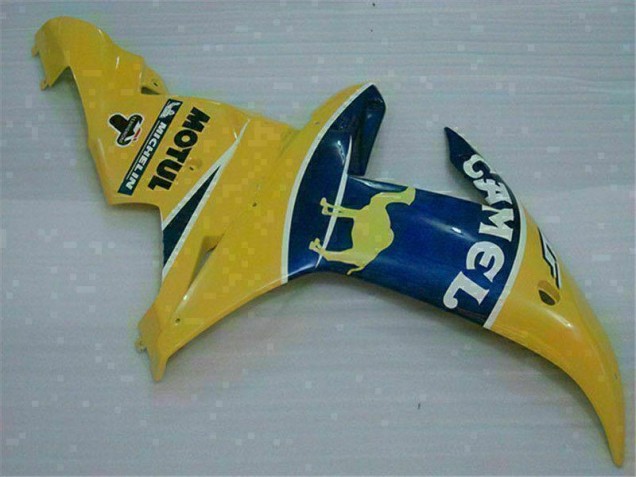 02-03 Gelb Yamaha YZF R1 Motorrad Verkleidung