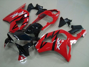 02-03 Rot Schwarz Honda CBR900RR 954 Motorrad Verkleidung