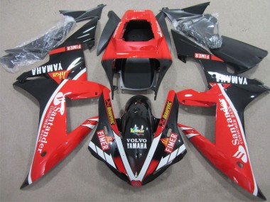 02-03 Rot Schwarz SantUnder Yamaha YZF R1 Motorrad Verkleidung
