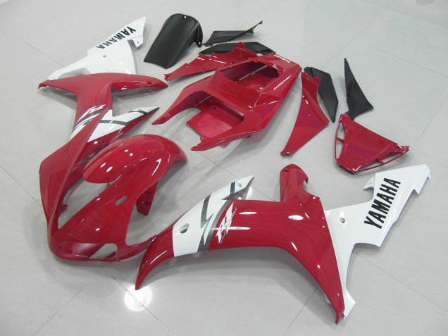 02-03 Rot Weiß Yamaha YZF R1 Motorrad Verkleidung 02-03 Rot Weiß Yamaha YZF R1 Motorrad Verkleidung