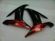 02-03 Schwarz Rot Yamaha YZF R1 Motorrad Verkleidungen