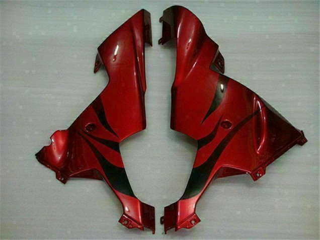 02-03 Schwarz Rot Yamaha YZF R1 Motorrad Verkleidungen