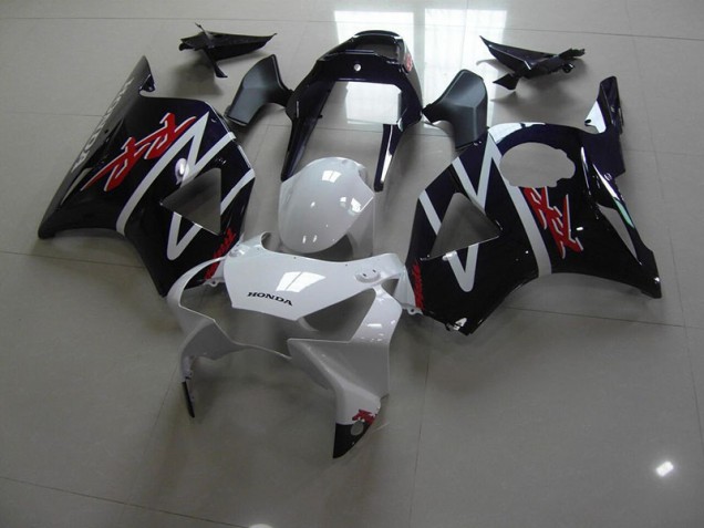 02-03 Schwarz Weiß Honda CBR900RR 954 Motorrad Verkleidung 02-03 Schwarz Weiß Honda CBR900RR 954 Motorrad Verkleidung