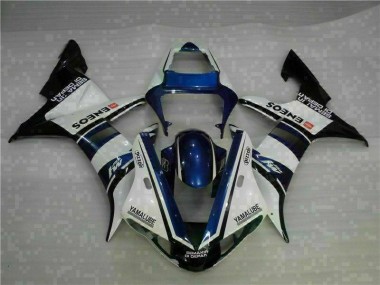 02-03 Schwarz Yamaha YZF R1 Motor Vollverkleidung