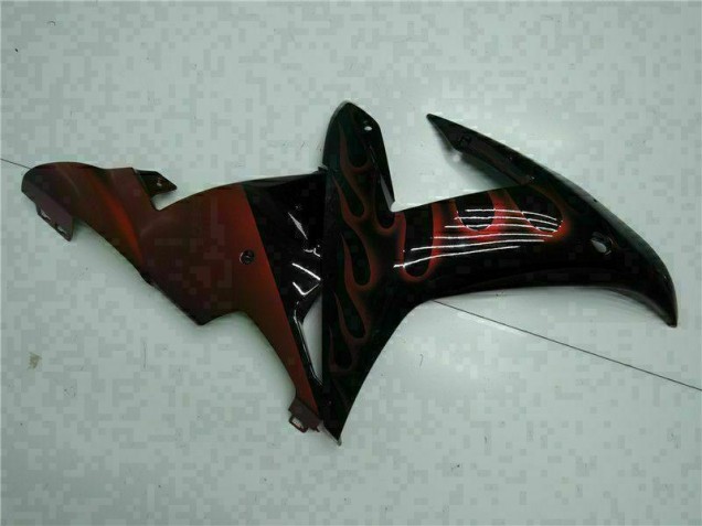 02-03 Schwarz Yamaha YZF R1 Motorrad Vollverkleidung & Plastik 02-03 Schwarz Yamaha YZF R1 Motorrad Vollverkleidung & Plastik