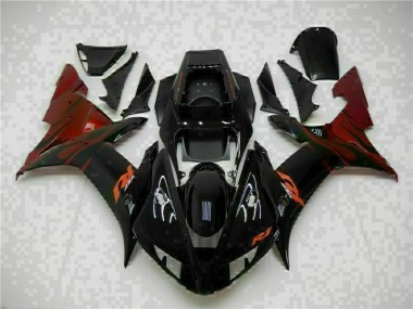 02-03 Schwarz Yamaha YZF R1 Verkleidung