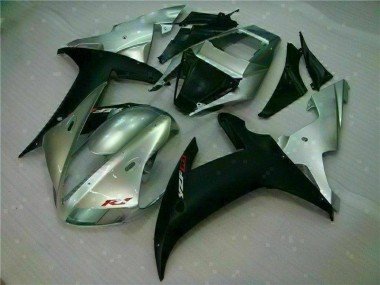 02-03 Silber Schwarz Yamaha YZF R1 Motorrad Verkleidung