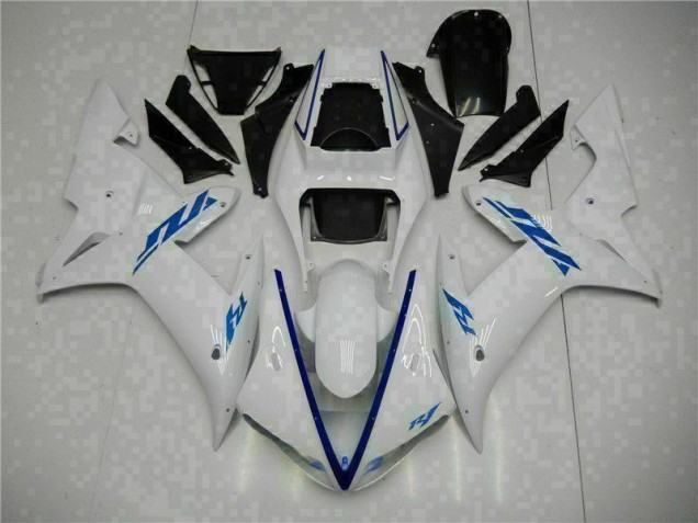 02-03 Weiß Yamaha YZF R1 Motorrad Verkleidung & Plastik 02-03 Weiß Yamaha YZF R1 Motorrad Verkleidung & Plastik