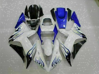 02-03 Weiß Yamaha YZF R1 Motorrad Verkleidungen