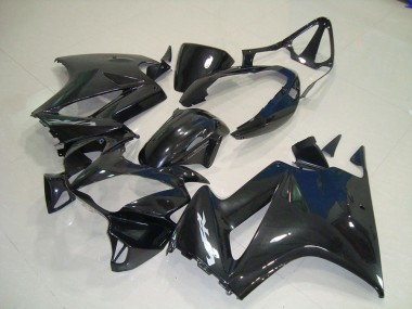02-13 Matt Schwarz Honda VFR800 Motorrad Verkleidung