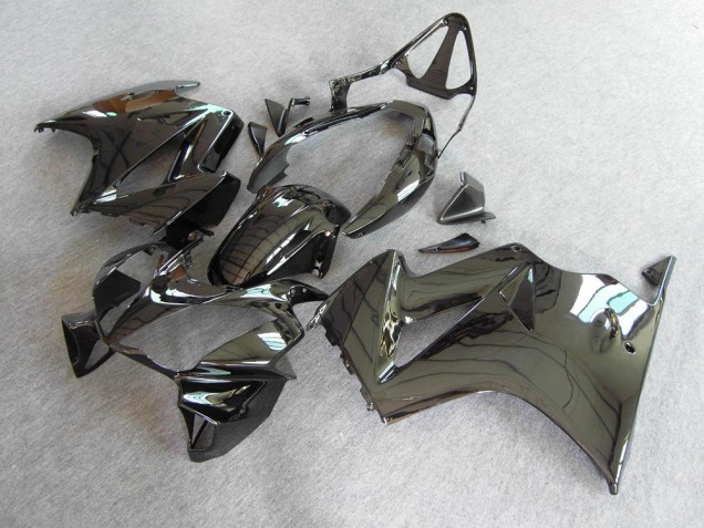 02-13 Schwarz Honda VFR800 Motorrad Verkleidung 02-13 Schwarz Honda VFR800 Motorrad Verkleidung