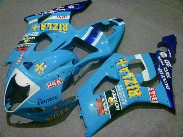 03-04 Blau Suzuki GSXR 1000 Motorrad Verkleidung 03-04 Blau Suzuki GSXR 1000 Motorrad Verkleidung