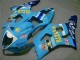 03-04 Blau Suzuki GSXR 1000 Motorrad Verkleidung 03-04 Blau Suzuki GSXR 1000 Motorrad Verkleidung