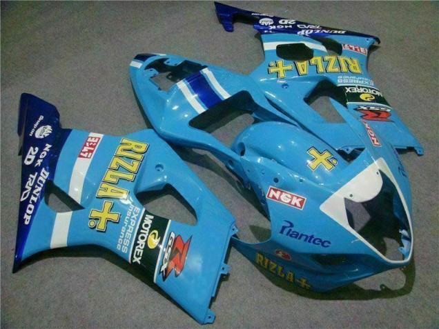 03-04 Blau Suzuki GSXR 1000 Motorrad Verkleidung 03-04 Blau Suzuki GSXR 1000 Motorrad Verkleidung