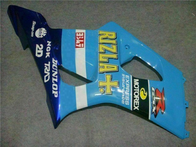 03-04 Blau Suzuki GSXR 1000 Motorrad Verkleidung 03-04 Blau Suzuki GSXR 1000 Motorrad Verkleidung