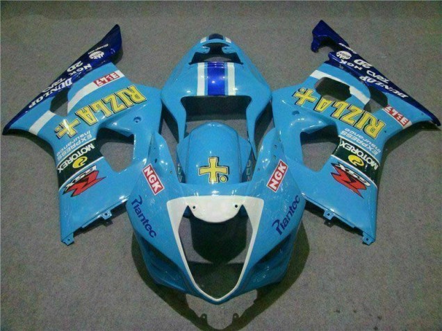 03-04 Blau Suzuki GSXR 1000 Motorrad Verkleidung 03-04 Blau Suzuki GSXR 1000 Motorrad Verkleidung