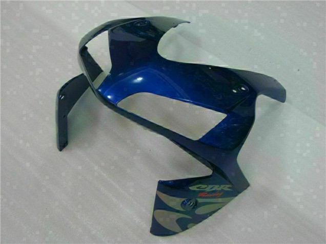 03-04 Blau mit silberner Flamme Honda CBR600RR Motorrad Verkleidung 03-04 Blau mit silberner Flamme Honda CBR600RR Motorrad Verkleidung