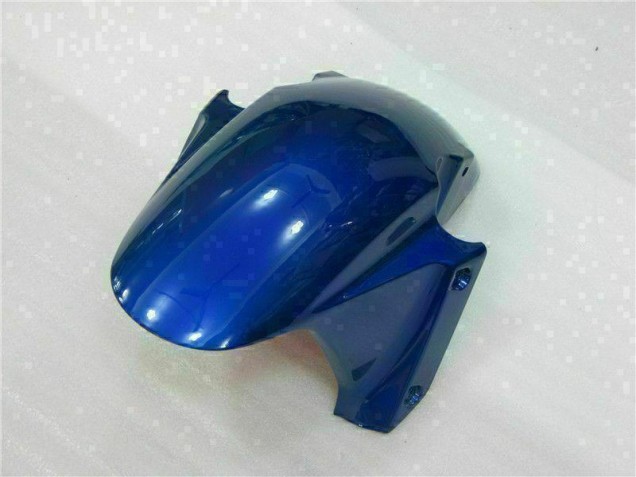 03-04 Blau mit silberner Flamme Honda CBR600RR Motorrad Verkleidung 03-04 Blau mit silberner Flamme Honda CBR600RR Motorrad Verkleidung