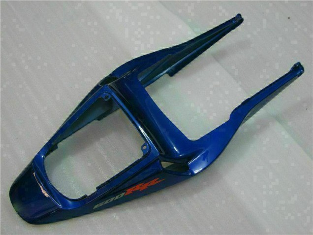 03-04 Blau mit silberner Flamme Honda CBR600RR Motorrad Verkleidung 03-04 Blau mit silberner Flamme Honda CBR600RR Motorrad Verkleidung