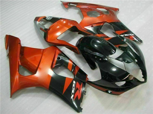 03-04 Braun Schwarz Suzuki GSXR 1000 Motorrad Verkleidung 03-04 Braun Schwarz Suzuki GSXR 1000 Motorrad Verkleidung
