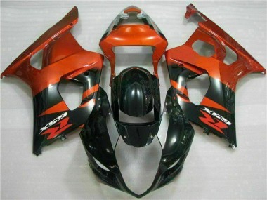 03-04 Braun Schwarz Suzuki GSXR 1000 Motorrad Verkleidung
