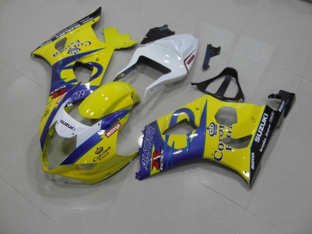 03-04 Gelb Corona Suzuki GSXR 1000 Motorrad Verkleidung 03-04 Gelb Corona Suzuki GSXR 1000 Motorrad Verkleidung
