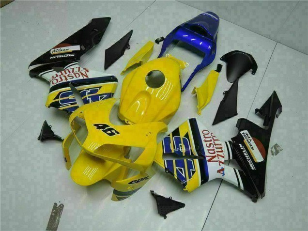 03-04 Gelb Honda CBR600RR Motorrad Verkleidung 03-04 Gelb Honda CBR600RR Motorrad Verkleidung