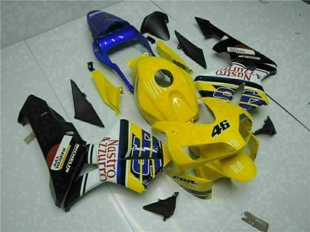 03-04 Gelb Honda CBR600RR Motorrad Verkleidung 03-04 Gelb Honda CBR600RR Motorrad Verkleidung