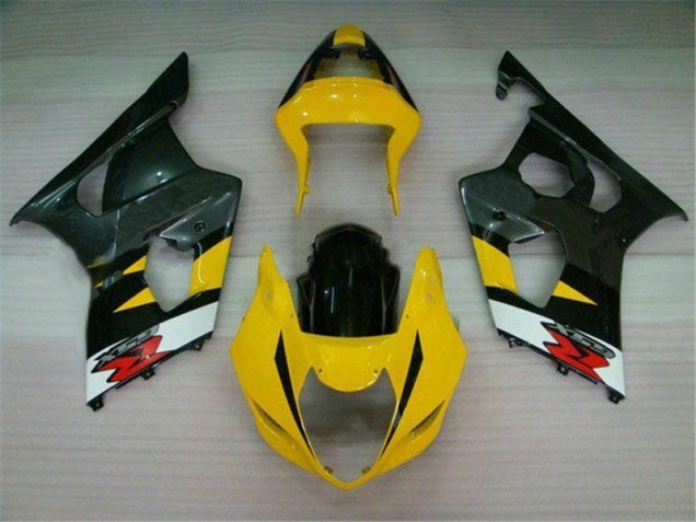 03-04 Gelb Schwarz Suzuki GSXR 1000 Motorrad Verkleidung
