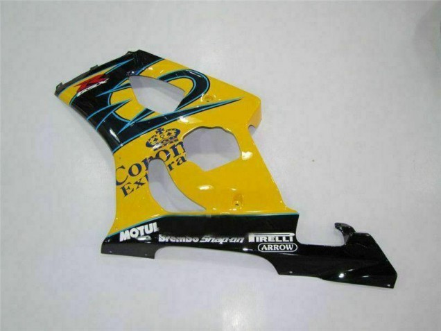 03-04 Gelb Suzuki GSXR 1000 Motorrad Verkleidung 03-04 Gelb Suzuki GSXR 1000 Motorrad Verkleidung