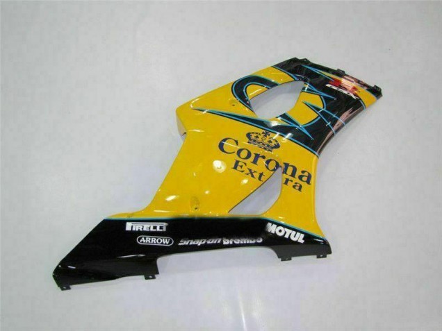 03-04 Gelb Suzuki GSXR 1000 Motorrad Verkleidung 03-04 Gelb Suzuki GSXR 1000 Motorrad Verkleidung