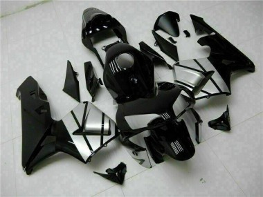 03-04 Glänzend Schwarz Honda CBR600RR Motorrad Verkleidung