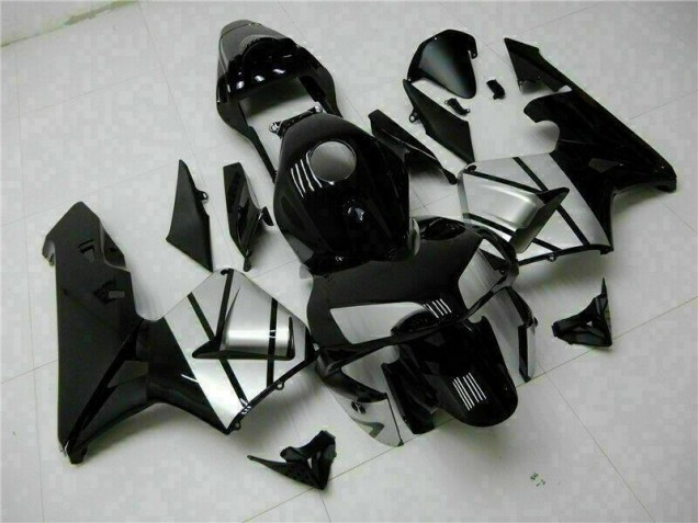 03-04 Glänzend Schwarz Honda CBR600RR Motorrad Verkleidung 03-04 Glänzend Schwarz Honda CBR600RR Motorrad Verkleidung