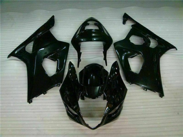 03-04 Glänzend Schwarz Suzuki GSXR 1000 Motorrad Verkleidung 03-04 Glänzend Schwarz Suzuki GSXR 1000 Motorrad Verkleidung