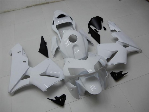 03-04 Glänzend Weiß Honda CBR600RR Motorrad Verkleidung 03-04 Glänzend Weiß Honda CBR600RR Motorrad Verkleidung