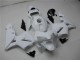 03-04 Glänzend Weiß Honda CBR600RR Motorrad Verkleidung 03-04 Glänzend Weiß Honda CBR600RR Motorrad Verkleidung