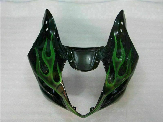 03-04 Grün Schwarz Suzuki GSXR 1000 Motorrad Verkleidung 03-04 Grün Schwarz Suzuki GSXR 1000 Motorrad Verkleidung