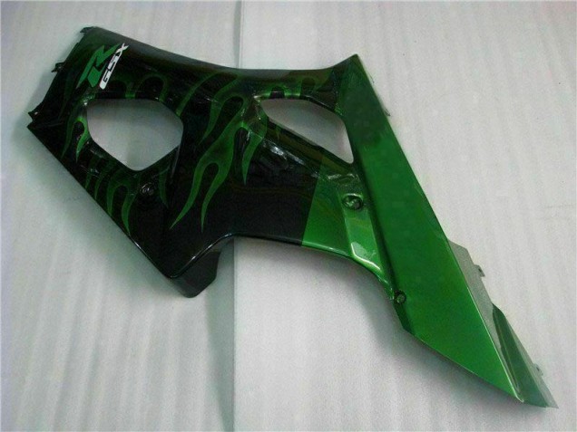 03-04 Grün Schwarz Suzuki GSXR 1000 Motorrad Verkleidung 03-04 Grün Schwarz Suzuki GSXR 1000 Motorrad Verkleidung