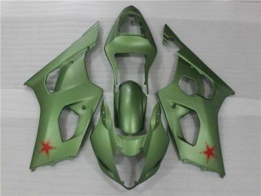 03-04 Grün Suzuki GSXR 1000 Motorrad Verkleidung