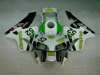 03-04 Grün Weiß Schwarz Honda CBR600RR Motorrad Verkleidung