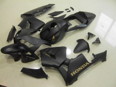 03-04 Matt Schwarz Gold Honda CBR600RR Motorrad Verkleidung