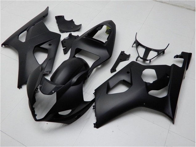 03-04 Matt Schwarz Suzuki GSXR 1000 Motorrad Vollverkleidung 03-04 Matt Schwarz Suzuki GSXR 1000 Motorrad Vollverkleidung