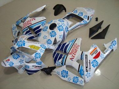 03-04 Nastro Azzurro Honda CBR600RR Motorrad Verkleidung